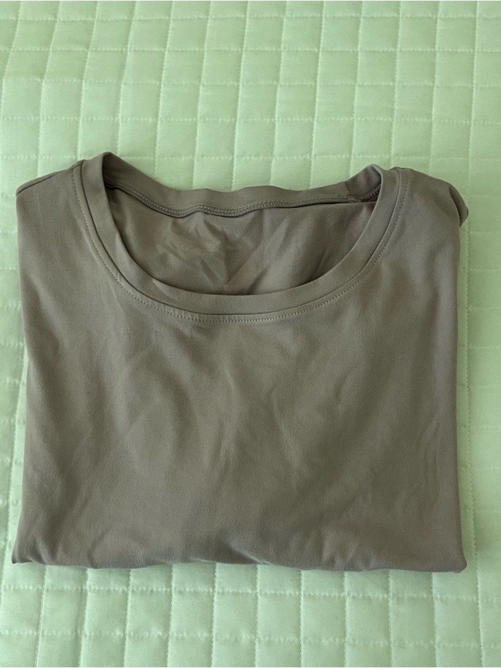 Purple workout top